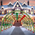 10 ft Christmas Archway Yard Decoration 3 Pack