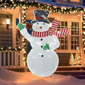 5.3FT Christmas Snowman Yard Decoration