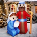 6 FT Christmas Nativity Scene Inflatable Yard Decoration