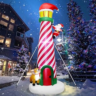 9.8FT Christmas Reindeer Inflatable Yard Decoration