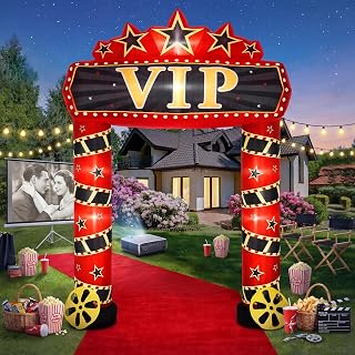 10 ft Holiday Archway Inflatable Yard Decoration