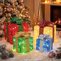 Christmas Gift Box Yard Decoration Set of 4