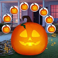 5 Ft Halloween Pumpkin Inflatable Yard Decoration