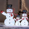 Christmas Snowman Yard Decoration 3 Pcs