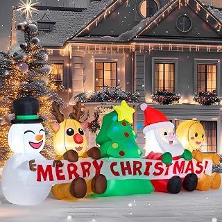 8 FT Christmas Christmas Tree Inflatable Yard Decoration