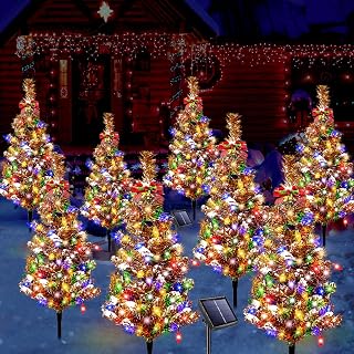 Christmas Christmas Tree Yard Decoration 8 Pack