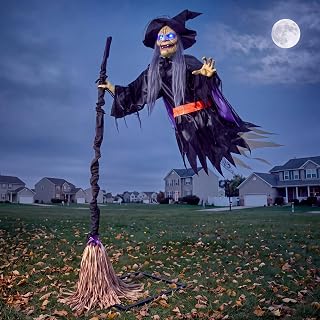 6.2 Ft Halloween Witch Yard Decoration