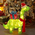 27 Inch Christmas Gift Box Yard Decoration
