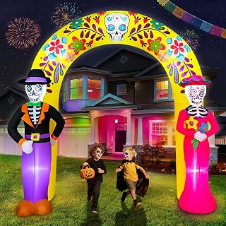 10 Ft Holiday Archway Inflatable Yard Decoration