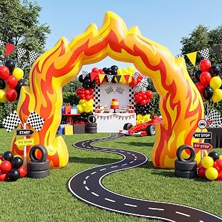 9.5 FT Holiday Archway Inflatable Yard Decoration