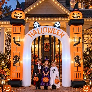11FT Halloween Archway Inflatable Yard Decoration