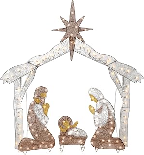 Holiday Nativity Scene Yard Decoration