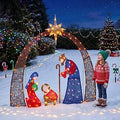 Christmas Nativity Scene Yard Decoration