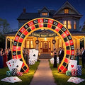 10 ft Holiday Archway Inflatable Yard Decoration