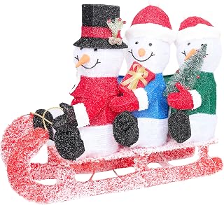 Christmas Snowman Yard Decoration