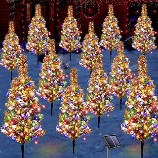 Christmas Christmas Tree Yard Decoration 12 Pack