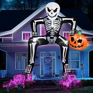 8.5ft Halloween Pumpkin Inflatable Yard Decoration