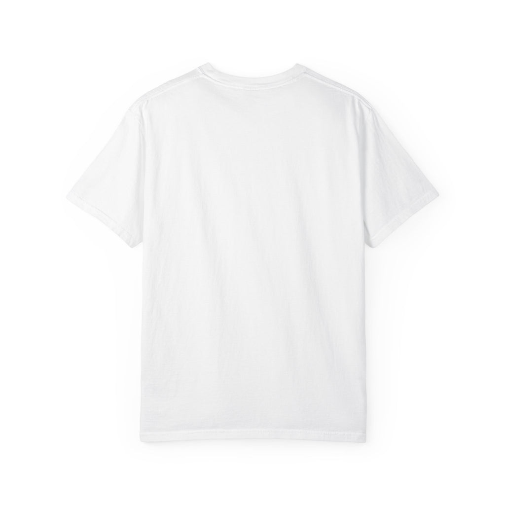 Your Little Magic Comfort Colors 1717 tee, White: back view, blank
