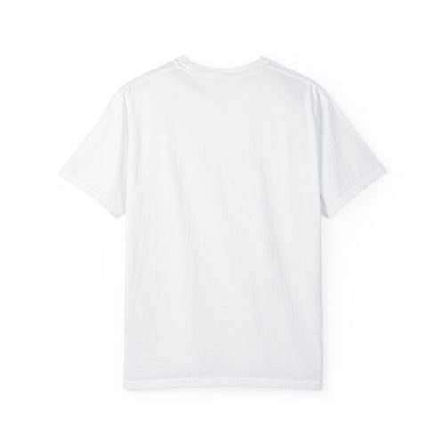Your Little Magic Comfort Colors 1717 tee, White: back view, blank