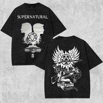 Supernatural V4 Washed T-Shirt HHV