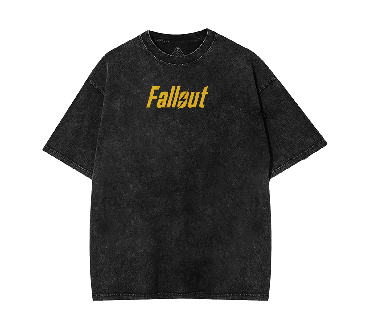 FALLOUT Double Printed Unisex Washed Cotton men T-Shirt [TPR]