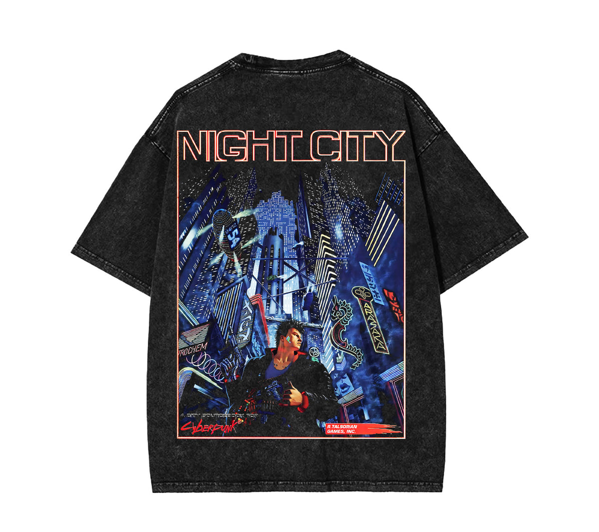 Retro Limited Vintage Cyberpunk 2020 Original Retro 80s Game Unisex Lightweight TShirt [TPR]
