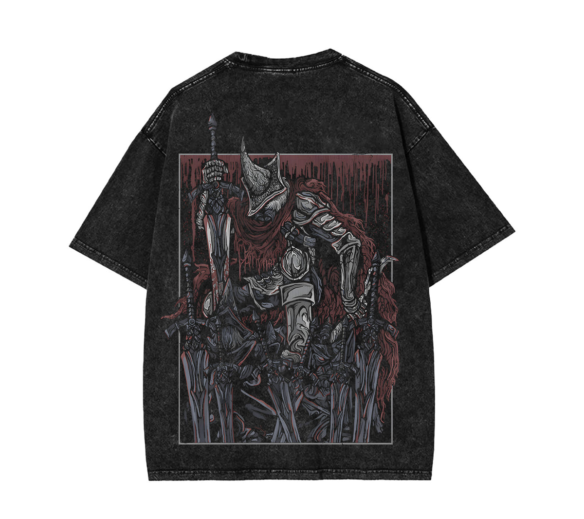 Abyss Watchers Dark Souls Gaming T-Shirt TPR]