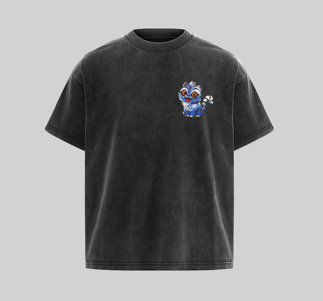 Derpy Tiger Blue Kpop Demon Hunters VRS Tee [KPX]