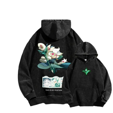 Zenless Zone Zero Unisex Washed Hoodie 'TTT'
