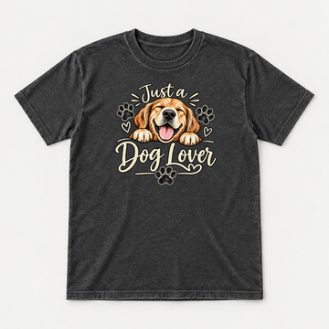 Just a Dog Lover Golden Retriever Graphic T-Shirt, Hoodie & Sweatshirt