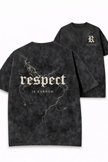 Respect Is Earned Streetwear – Gothic Graphic T-Shirt & Hoodie
