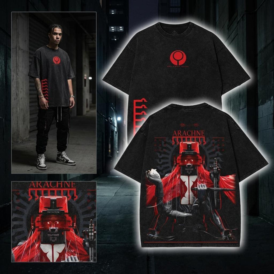 Glitch Marathon Graphic Crewneck T-Shirt