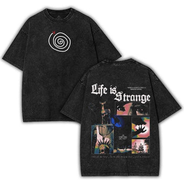 Life is Strange Washed Tshirt 2 – Washed Tee Cotton Menswear Top  | SEP 29