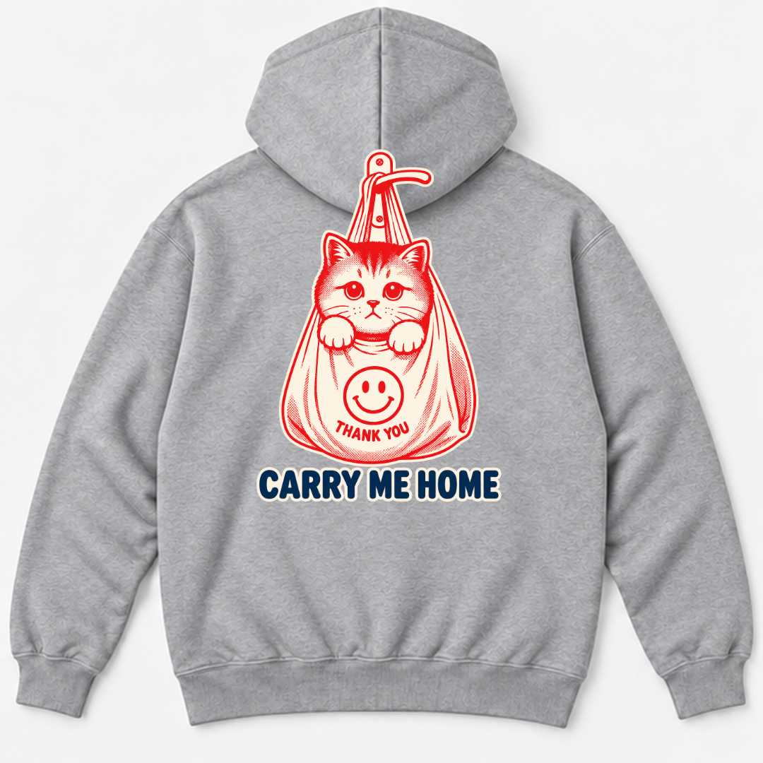 Carry Me Home Cat — Washed apparel mockup 11