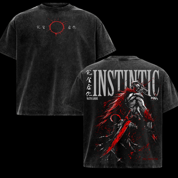 Bleach  Ichigo Vasto Lorde Double Sided Graphic Tee, Hollow Form Anime T-Shirt