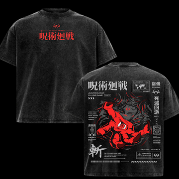 Jujutsu Kaisen Sukuna Culling Game Part 2 Anime Graphic T-Shirt