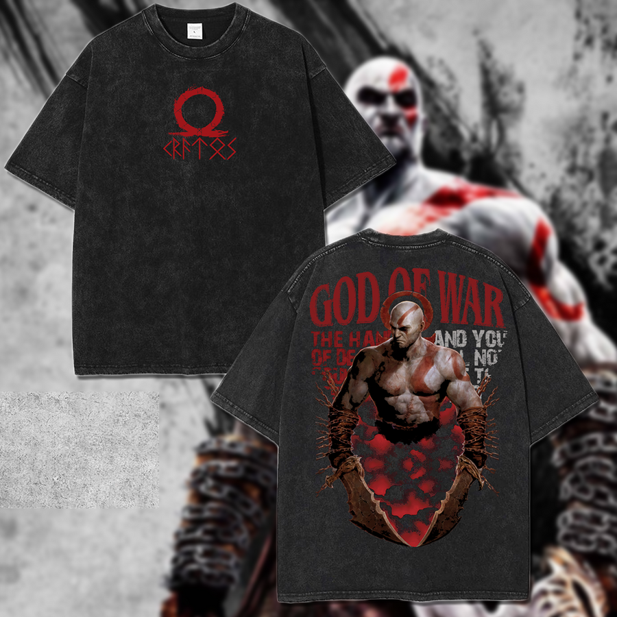 God Of War Vintage Washed T-Shirt