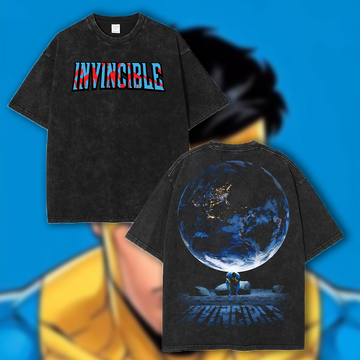 Invincible Mark Grayson Ss4 Washed T-Shirt