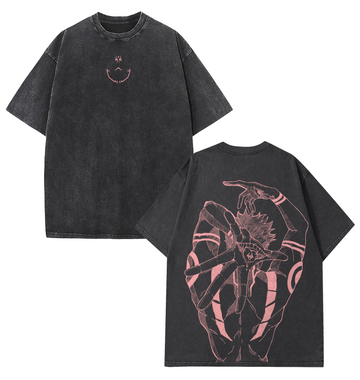 Retro Limited Silent Hills PT - Gouge it out Apparel Graphic Tees Oversized Washed