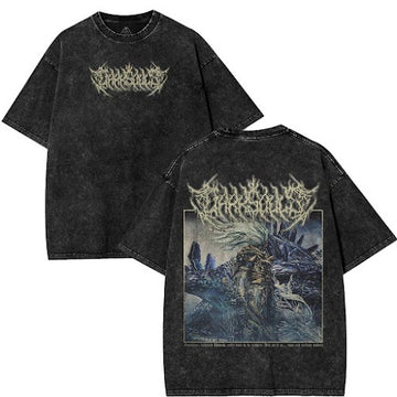 Nameless King Dark Souls Washed Tee Unisex Acid Washed Tee [TPR]
