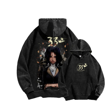 Expedition 33 Unisex Washed Hoodie 'TTT'