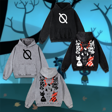 Night in The Woods Mae Borowski Washed Hoodies Sweaters