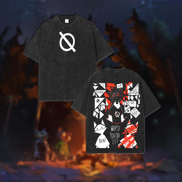 Night in The Woods Mae Borowski Washed T-Shirt